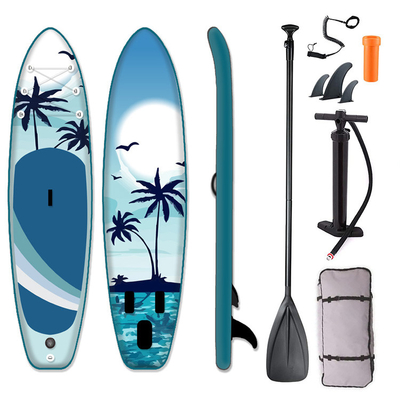 10'6''x32''x6'' Inflatable Paddleboard Colorful Stand Up Surfboard