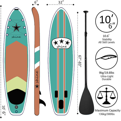 New Design Soft Board Surfboard Inflatable Stand Up Paddle Board Sup-Board
