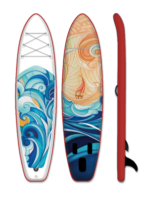 Inflatable Sup Board Standup Paddle Floating Surfboard With Paddle