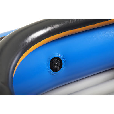 2.75m*0.81m PVC Inflatable Kayak One Man Rowing Fishing Canoe Boat Outdoor