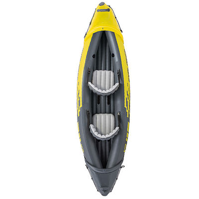 2 People PVC Inflatable Kayak Boat 3.12m*0.91m Portable Easy Carry