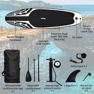 Triple Laminated Inflatable SUP Paddle Boards 300LBS Capacity