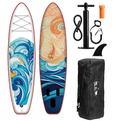 Inflatable Sup Board Standup Paddle Floating Surfboard With Paddle